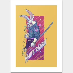 WEIRDO - Follow The White Rabbit - Protector - Orange Posters and Art